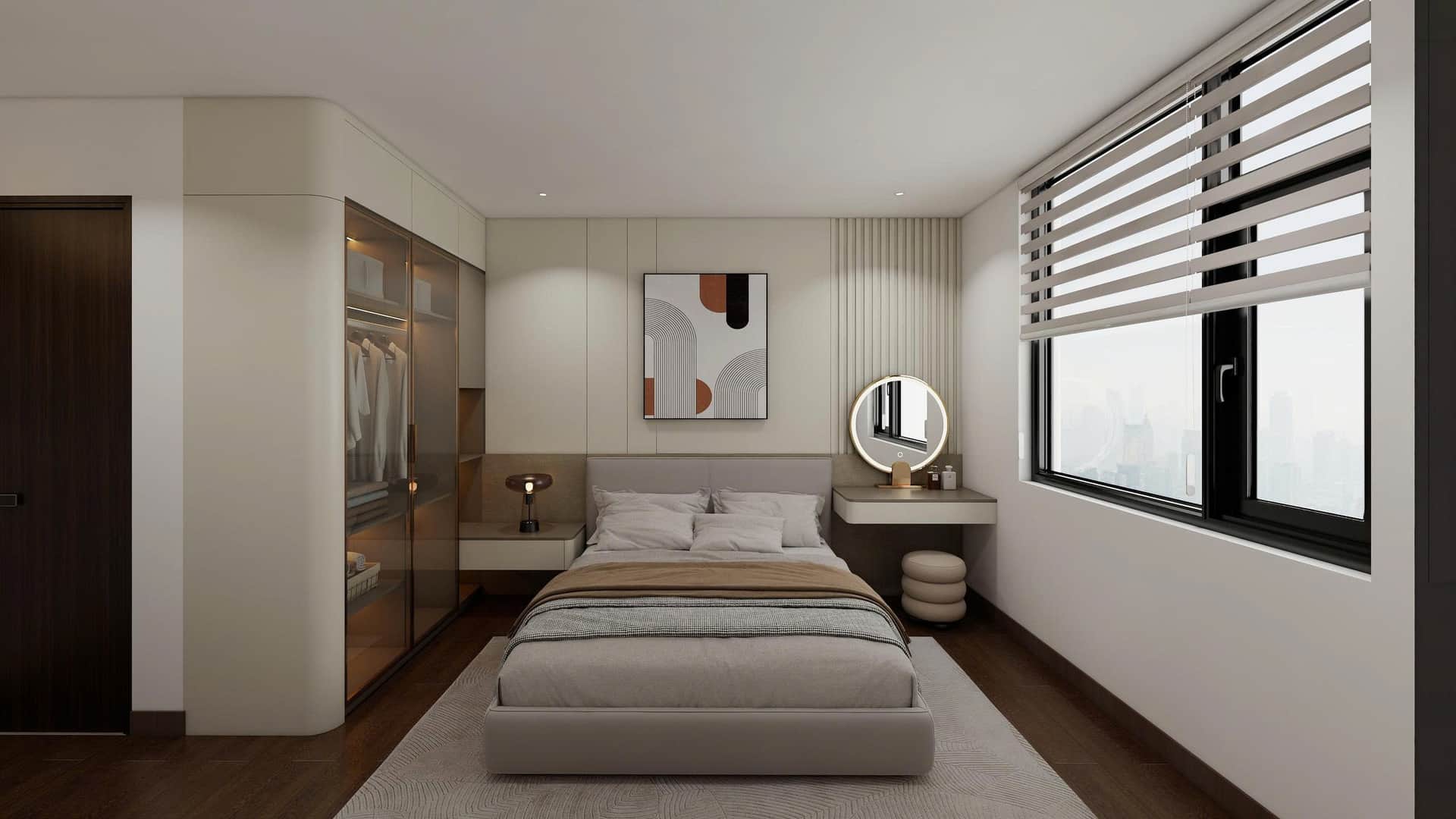 Căn hộ hiện đại – phòng tắm