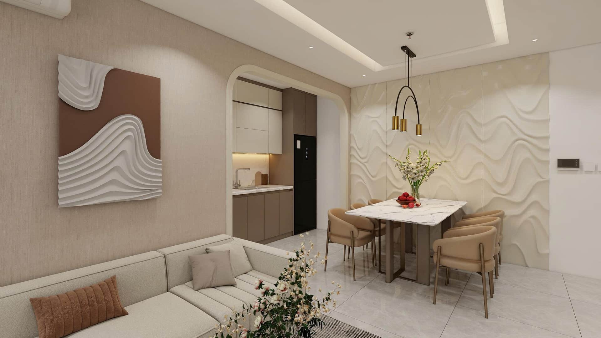 Căn hộ hiện đại – ban công