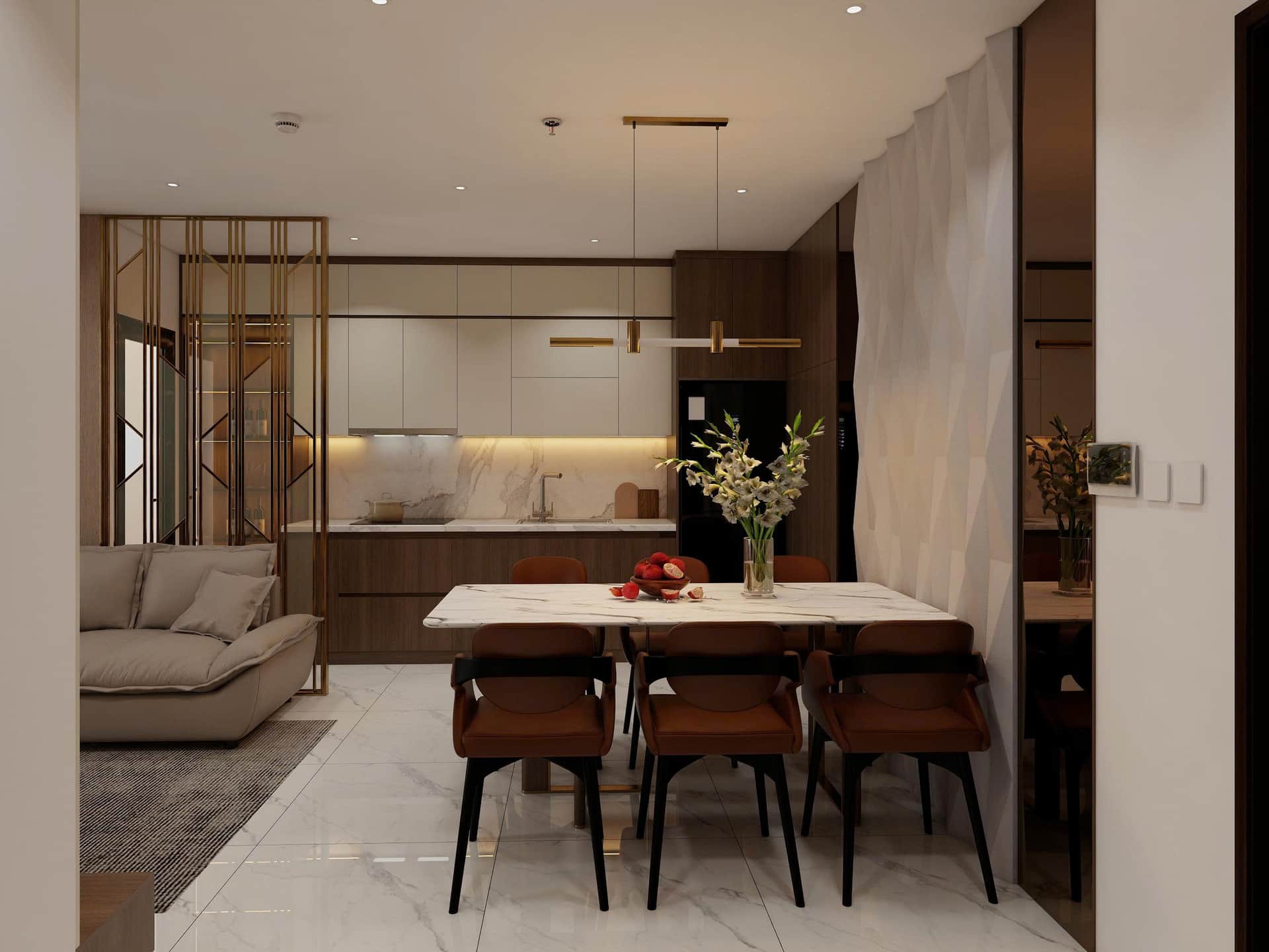 Chung cư Indochine – sảnh đón