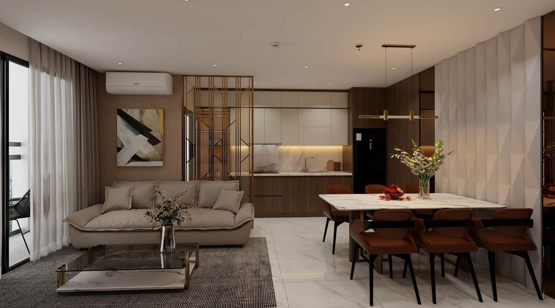 Chung cư Indochine – bếp