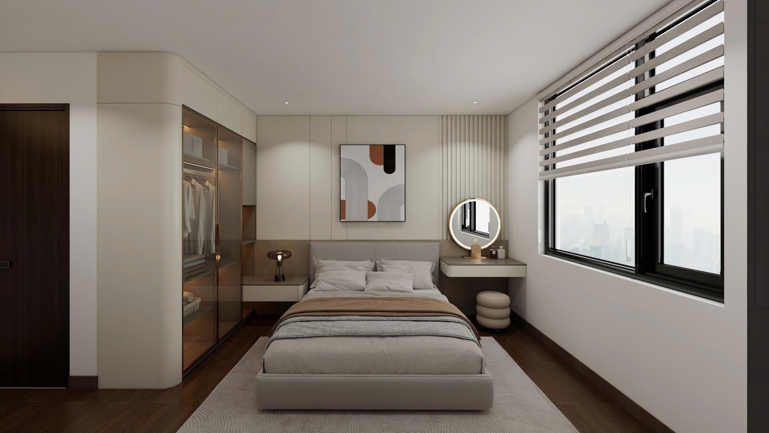 Căn hộ hiện đại – phòng tắm